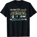 100% Cotton Science of Reading Helping A Little Minds Grow Phonics Women T-Shirt Hoodie, Sweatshirt | GrindPrints.com