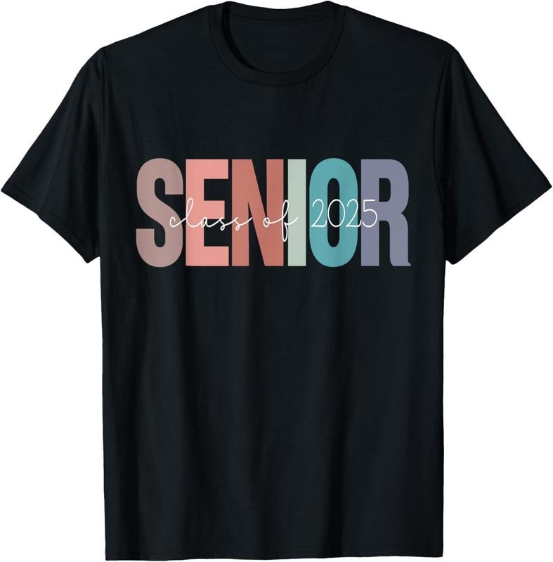 100% Cotton Senior 2025 Class of 2025 Seniors Graduation 2025 Senior 25 T-Shirt Hoodie, Sweatshirt | GrindPrints.com