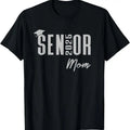 100% Cotton Senior 2025 Silver Graduation Cap Class of 2025 Mom T-Shirt Hoodie, Sweatshirt | GrindPrints.com