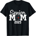 100% Cotton Senior Mom Class Of 2025 Volleyball Mom Graduation Senior 25 T-Shirt Hoodie, Sweatshirt | GrindPrints.com