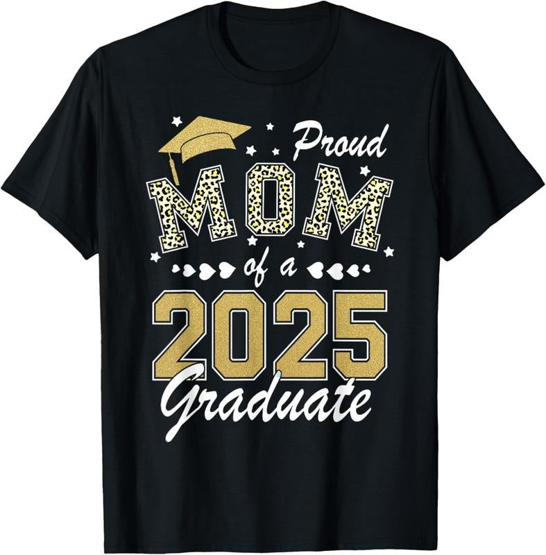 100% Cotton Senior Mom Class of 2025 Proud Mom of Graduate Heart Mom T-Shirt Hoodie, Sweatshirt | GrindPrints.com