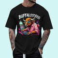 [100% Cotton Shirt] Buffalo Slot Machine Funny Casino Art Casino Lovers Costume Unisex T-Shirt Hoodie, Sweatshirt