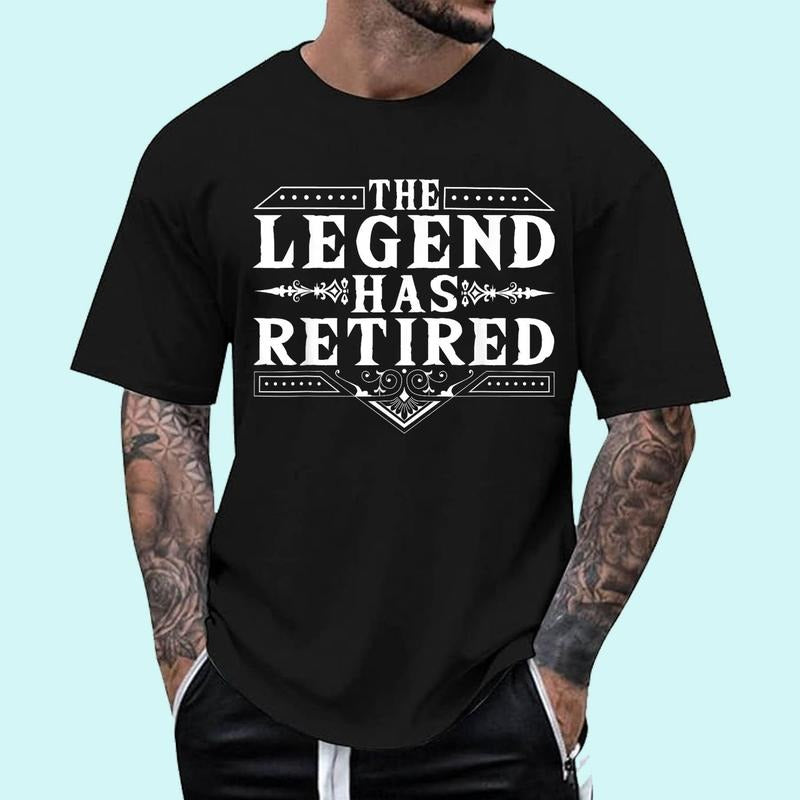 [100% Cotton Shirt] Funny Legend Has Retired Retirement T-Shirts, Hoodie, Sweatshirt