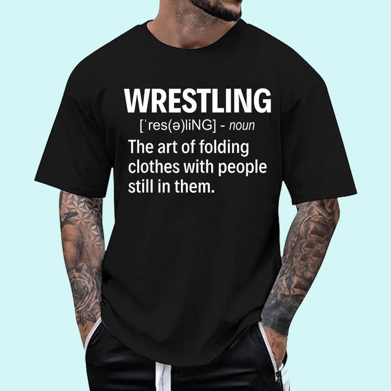 [100% Cotton Shirt] Wrestling Definition Unisex T-Shirt Hoodie, Sweatshirt | GrindPrints.com