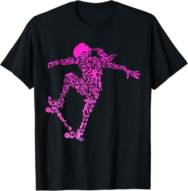 100% Cotton Skater Girl Skateboarder Girl Skateboard Gift T-Shirt Hoodie, Sweatshirt | GrindPrints.com
