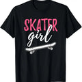 100% Cotton Skater Girl Skateboarding Skateboard Girls Gift T-Shirt Hoodie, Sweatshirt | GrindPrints.com