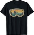 100% Cotton Ski Goggles Mountain Snow Skiing Retro Winter Vacation Gift T-Shirt Hoodie, Sweatshirt | GrindPrints.com