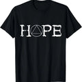 100% Cotton Sobriety Hope Recovery Alcoholic Abstinence Sober AA Support T-Shirt Hoodie, Sweatshirt | GrindPrints.com