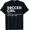 100% Cotton Soccer Girl Definition T-Shirtstyle{n002}2 T-Shirts, Hoodie, Sweatshirt | GrindPrints.com