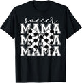 100% Cotton Soccer Mama Retro Groovy Soccer Softball Mom T-Shirts, Hoodie, Sweatshirt