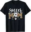 100% Cotton Soccer Mom Leopard Funny Soccer Mom Shirt Mother's Day T-Shirt Hoodie, Sweatshirt | GrindPrints.com