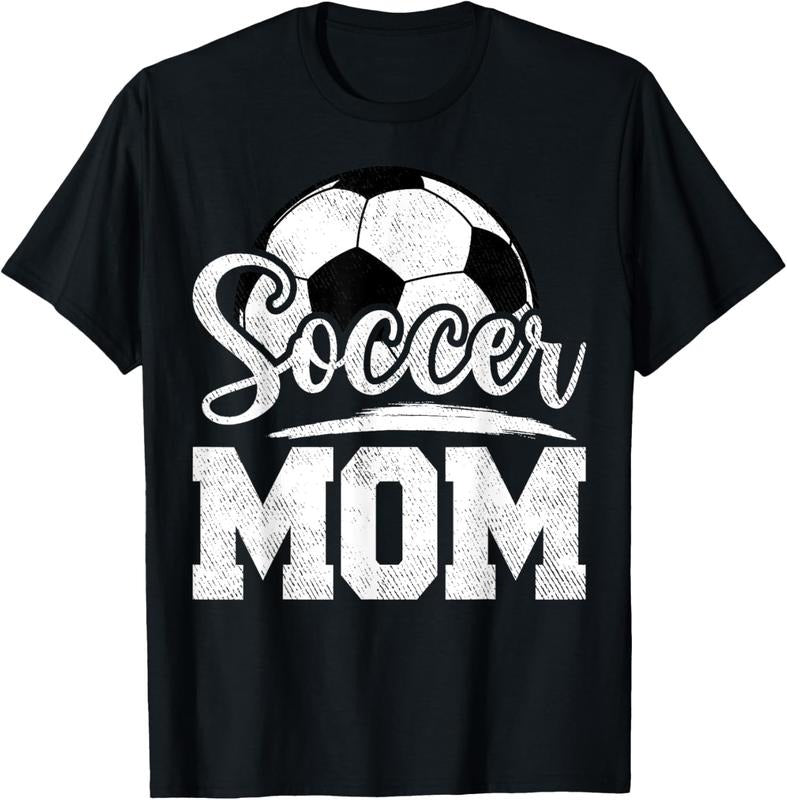 100% Cotton Soccer Mom Soccer Player Game Day Mother's Day T-Shirt Hoodie, Sweatshirt | GrindPrints.com