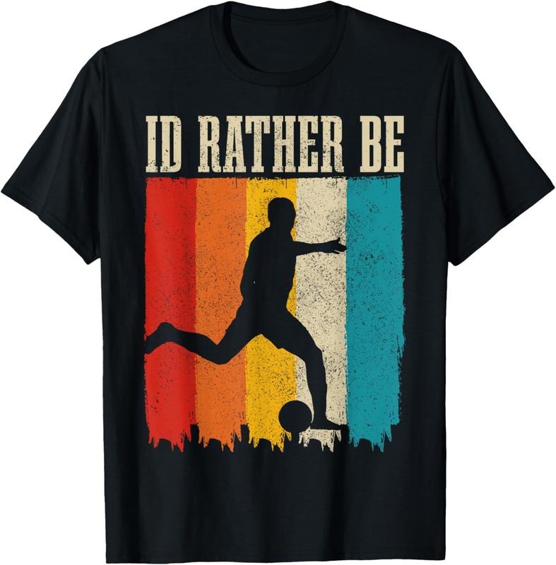 100% Cotton Soccer Player Vintage Retro Funny Soccer T-Shirt Hoodie, Sweatshirt | GrindPrints.com