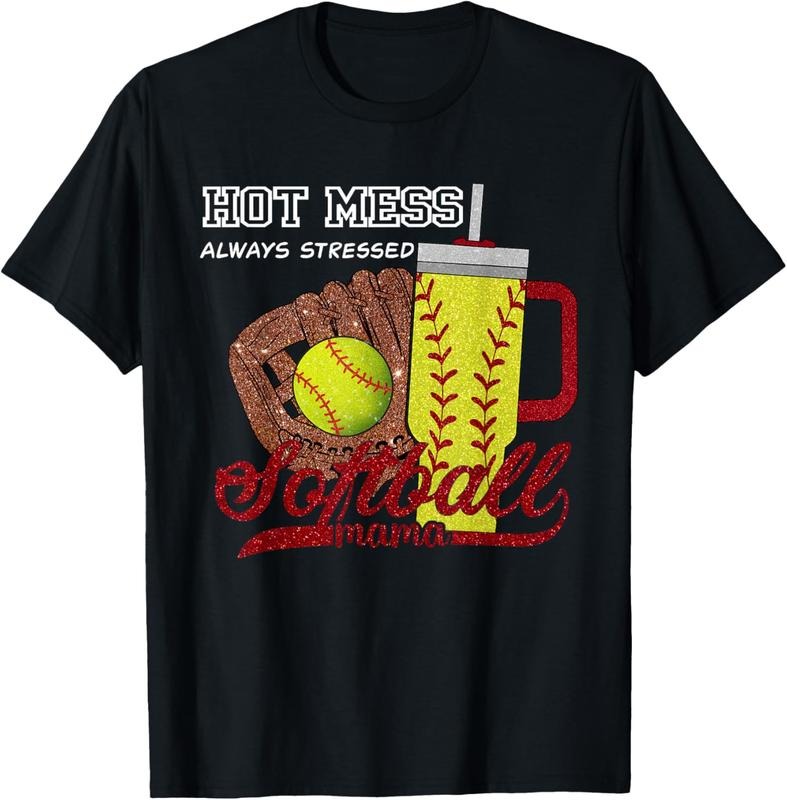100% Cotton Softball Mom Game Day Vibes Mothers Day Women Softball Mama T-Shirt Hoodie, Sweatshirt | GrindPrints.com