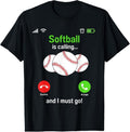 100% Cotton Softball Is Calling Softball Player Coaches Team Softball T-Shirts, Hoodie, Sweatshirt