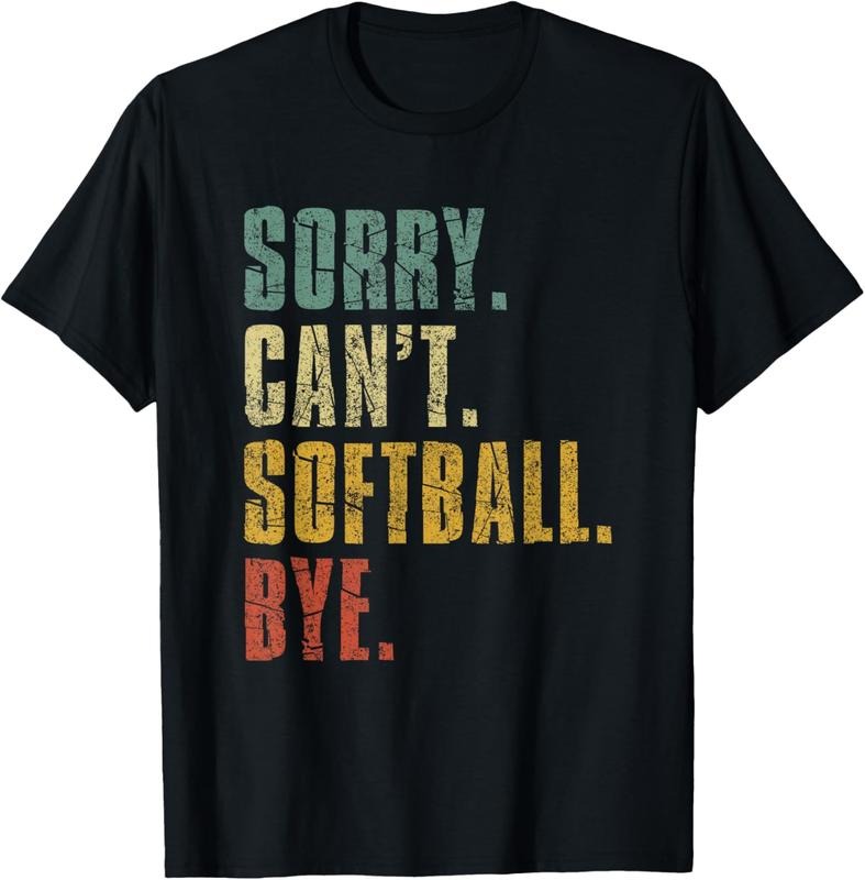 100% Cotton Softball shirts for Teen Girls Sorry Cant Softball Bye Girl T-Shirt Hoodie, Sweatshirt | GrindPrints.com