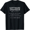 100% Cotton Software Engineer Definition Shirt Coder Definition T Shirt T-Shirt Hoodie, Sweatshirt | GrindPrints.com