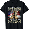 100% Cotton Soldier Mom Army Mom Army Graduation Mom T-Shirt Hoodie, Sweatshirt | GrindPrints.com