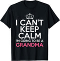 100% Cotton Soon To Be Grandma Art For Mom Women New Grandmother Grandma T-Shirt Hoodie, Sweatshirt | GrindPrints.com