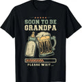 100% Cotton Soon To Be Grandpa,Announcement, Expecting Grandfather T-Shirt Hoodie, Sweatshirt | GrindPrints.com