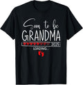 100% Cotton Soon To be Grandma 2025 Grandmother Loading Grandma Est 2025 T-Shirt Hoodie, Sweatshirt | GrindPrints.com
