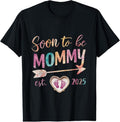 100% Cotton Soon To be Mommy 2025 Mom Est 2025 Loading Promoted to Mommy T-Shirtstyle{n002}4 T-Shirts, Hoodie, Sweatshirt