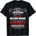 100% Cotton Sorry I Am Already Taken Freaking Awesome Woman T-Shirts, Hoodie, Sweatshirt