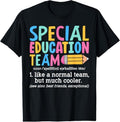 100% Cotton Special Education Team Definition Retro Ed Team Crew Teacher T-Shirt Hoodie, Sweatshirt | GrindPrints.com
