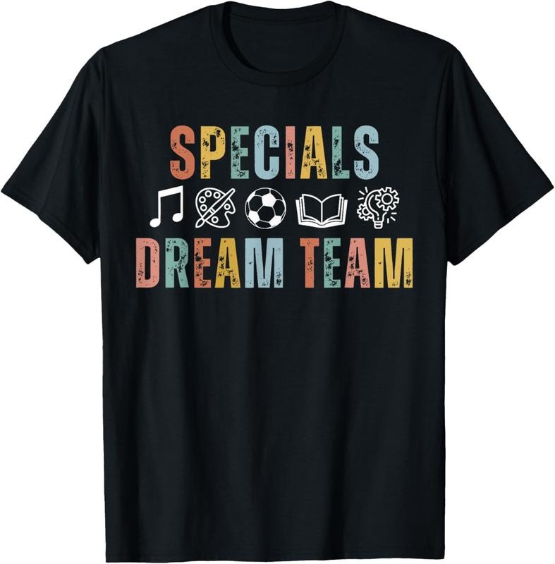 100% Cotton Specials Dream Team Teacher Back School Art Music PE T-Shirts, Hoodie, Sweatshirt