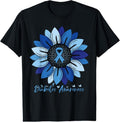 100% Cotton Sunflower Diabetes Awareness Month T-Shirt Hoodie, Sweatshirt | GrindPrints.com