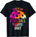 100% Cotton THIS IS MY PICKLEBALL WINNING SHIRT PICKLEBALL T-Shirt Hoodie, Sweatshirt | GrindPrints.com