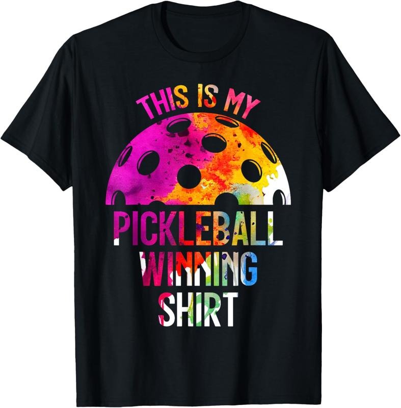 100% Cotton THIS IS MY PICKLEBALL WINNING SHIRT PICKLEBALL T-Shirt Hoodie, Sweatshirt | GrindPrints.com