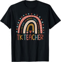 100% Cotton TK Teacher Back To School Teacher T-Shirt Hoodie, Sweatshirt | GrindPrints.com