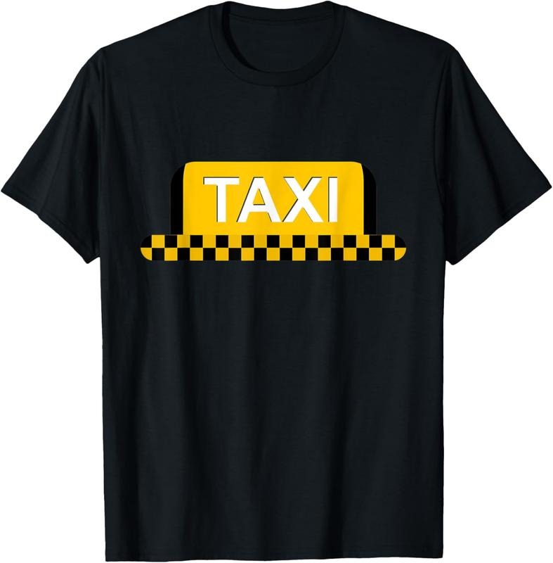 100% Cotton Taxicab Driver Halloween Costume Matching Group Mens Womens T-Shirt Hoodie, Sweatshirt | GrindPrints.com