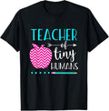 100% Cotton Teacher of Tiny Humans Preschool Pre K Kindergarten Teacher T-Shirt Hoodie, Sweatshirt | GrindPrints.com