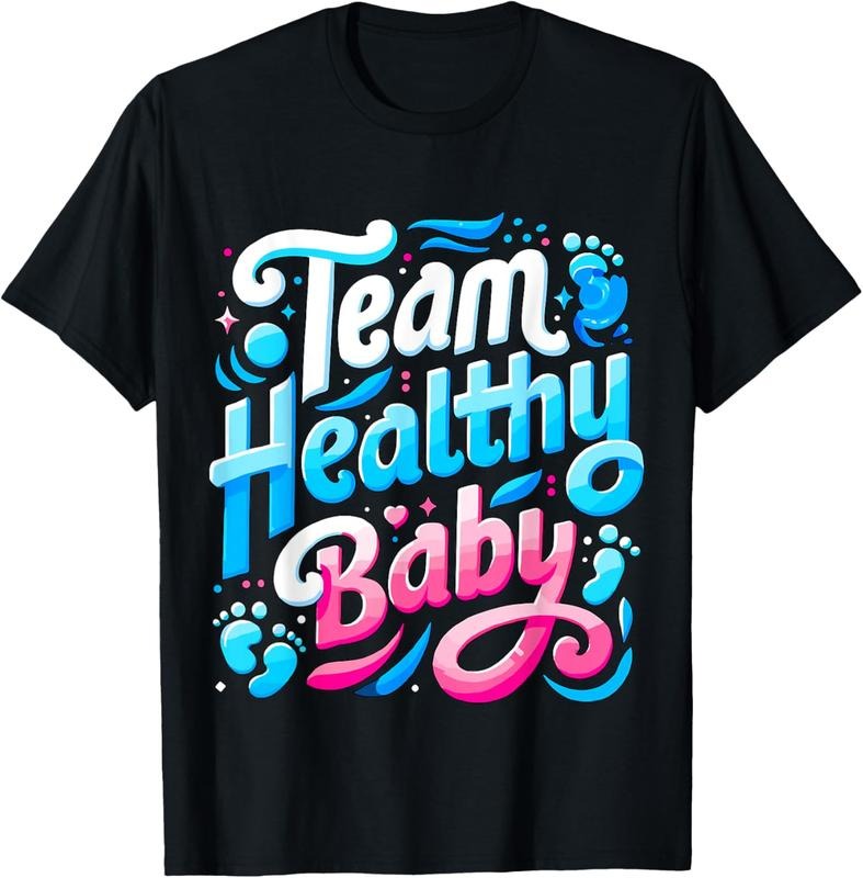 100% Cotton Team Healthy   Gender Reveal Party T-Shirt Hoodie, Sweatshirt | GrindPrints.com