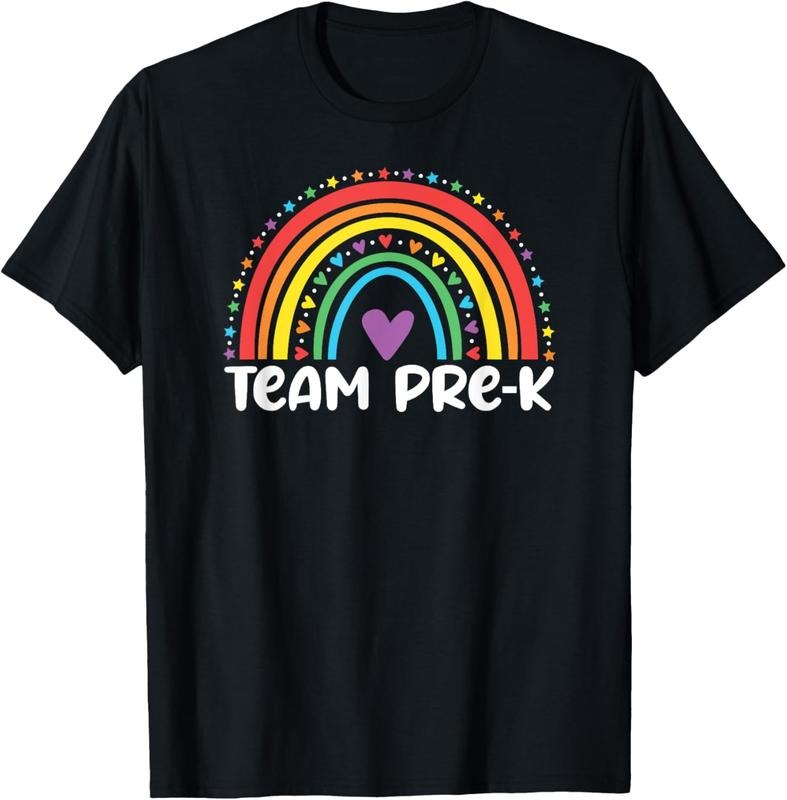 100% Cotton Team Pre-K Teacher Crew Squad Hello Back School Graduation T-Shirt Hoodie, Sweatshirt | GrindPrints.com