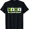 100% Cotton Tennis - The Essential Element | Funny Love Tennis T-Shirt Hoodie, Sweatshirt | GrindPrints.com