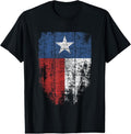 100% Cotton Texas T shirt Women Men  | Distressed Texas State Flag T-Shirt Hoodie, Sweatshirt | GrindPrints.com
