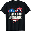 100% Cotton Thank You Veterans Day Memorial Day Partiotic Military Usa T-Shirt Hoodie, Sweatshirt | GrindPrints.com