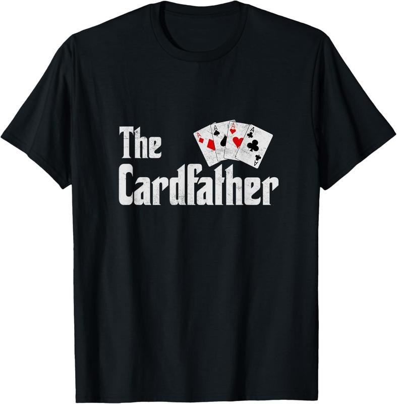 100% Cotton The Card Father Poker Game Cards Playing Dad Father's Dad T-Shirt Hoodie, Sweatshirt | GrindPrints.com