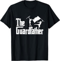 100% Cotton The Guardfather - Color Guard Dad T-Shirt Hoodie, Sweatshirt | GrindPrints.com