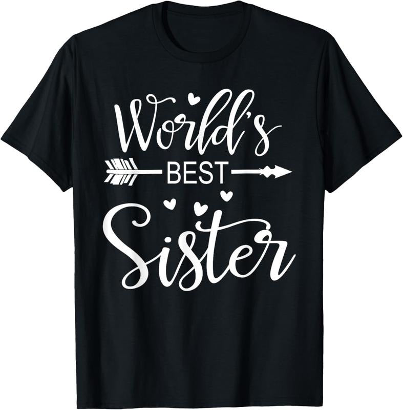 100% Cotton Best Sister World T-Shirts, Hoodie, Sweatshirt