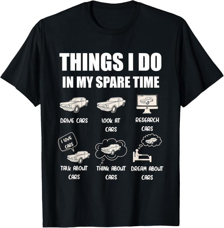 100% Cotton Things I Do In My Spare Time T-Shirt Hoodie, Sweatshirt | GrindPrints.com