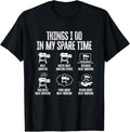 100% Cotton Things I do in my Spare Time - meat smoker smoking T-Shirt Hoodie, Sweatshirt | GrindPrints.com