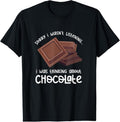 100% Cotton Thinking About Chocolate Funny Saying Cocoa T-Shirt Hoodie, Sweatshirt | GrindPrints.com