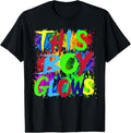 100% Cotton This Boy Glows Cute Boys Man Son Party team T-Shirt Hoodie, Sweatshirt | GrindPrints.com