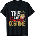 100% Cotton This Is My Popcorn Costume T-Shirt Hoodie, Sweatshirt | GrindPrints.com
