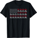 100% Cotton Tractor American Flag Farmer T-Shirt Hoodie, Sweatshirt | GrindPrints.com