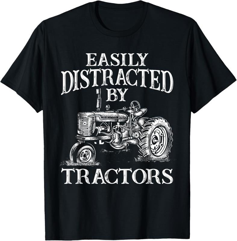 100% Cotton Tractor Art For Men Women Farming Agriculture Farmer Truck T-Shirt Hoodie, Sweatshirt | GrindPrints.com
